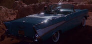 A 1957 Chevrolet Bel Air in 2372.