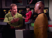 Sisko meets Kirk