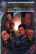 Couverture Malibu Comics DS9 N°01 Illustration