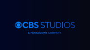 CBS Studios' current on-screen logo.