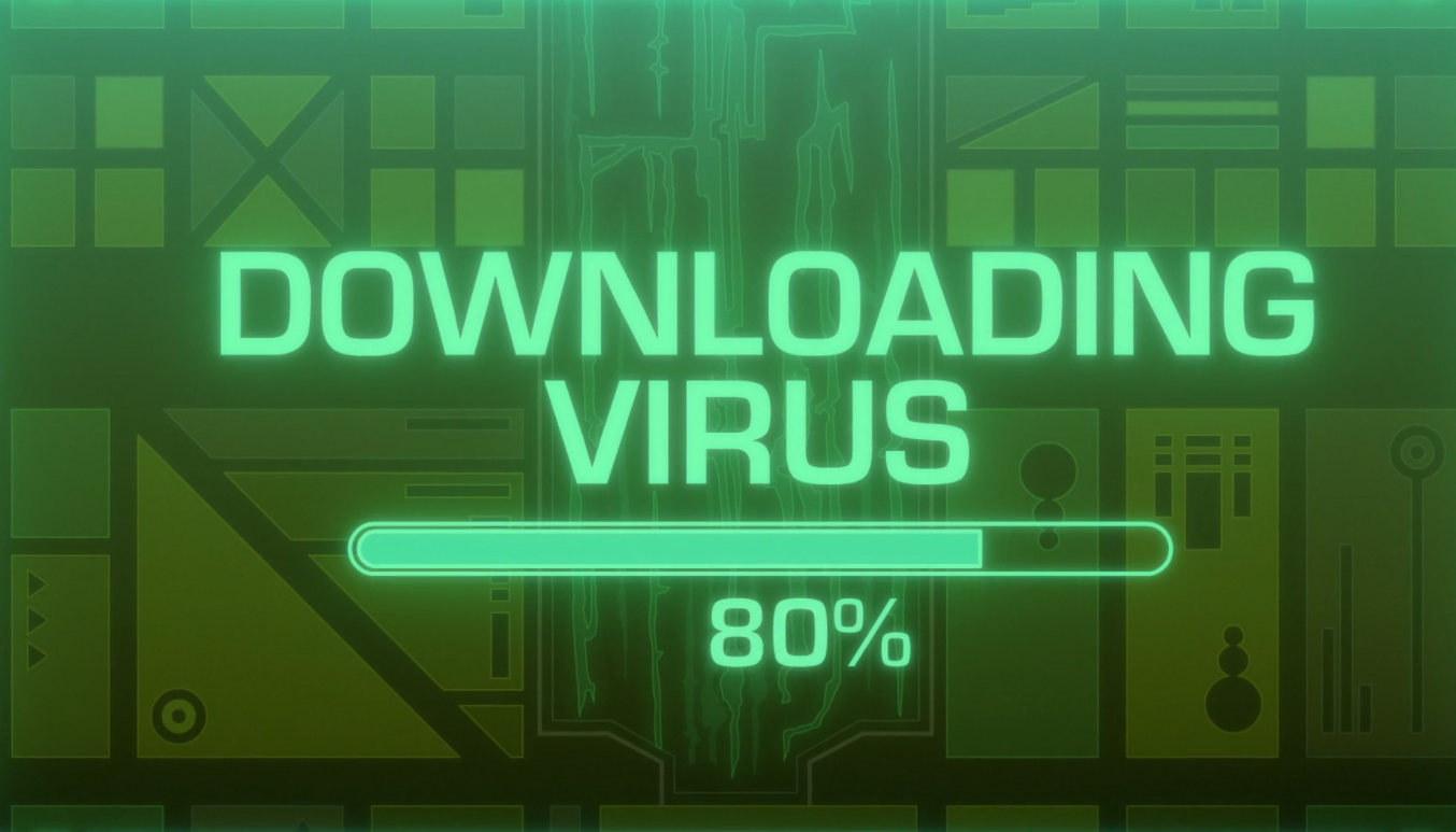 computer virus wallpaper