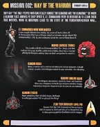 Mission 002 contents