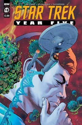 Star Trek Year Five issue 18 cover A