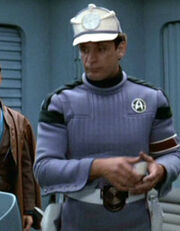 Human Starfleet prison guard 1