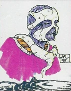 The Playmates "Design-an-Alien" contest-winning sketch