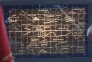 Star chart with constellations, The Corbomite Maneuver remastered