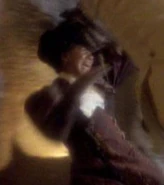 Stunt double for Whoopi Goldberg TNG: "Time's Arrow, Part II" (uncredited)