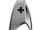 Starfleet lieutenant insignia (late 2230s-2250s), medical variant.svg