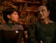 Ezri and Garak