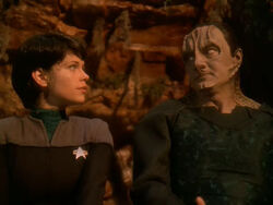 Ezri and Garak