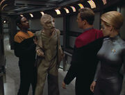 Lumas meeting Seven of Nine