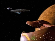 USS Hathaway, Enterprise, and Kreechta