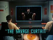 3x22 The Savage Curtain title card