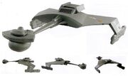 D7-class studio model early Star Trek Phase II variant