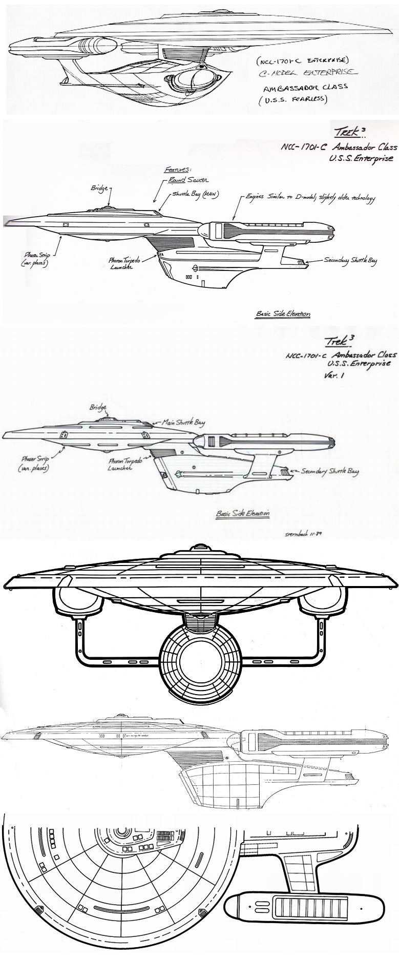 ambassador class starship specs