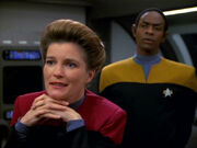 Janeway and Tuvok, 2371