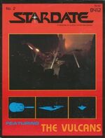 Stardate volume 1 issue 2 cover