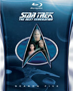 TNG Season 5 Blu-ray