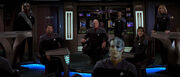 Picard and crew depart