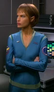 Blue jumpsuit with name and Starfleet patches (2161)