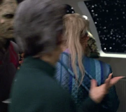 Dignitary Played by Faith Burton