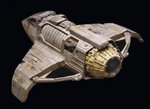 Bajoran raider studio model