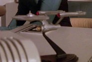 Wesley's Constitution-class model (TNG: "The First Duty")