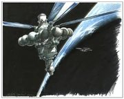 Enterprise spacedock sketch