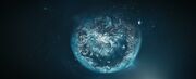 The Colony from orbit