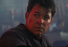 Commander William T. Riker in 2375