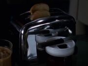 Toaster mit Toast