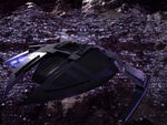 Jem'Hadar fighter at ketracel-white facility