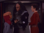 Nog, Martok, and Kira