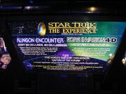 Star Trek The Experience sign