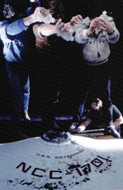 USS Enterprise enlarged saucer section dissolved by ILM team