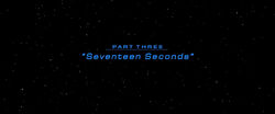 "Seventeen Seconds"