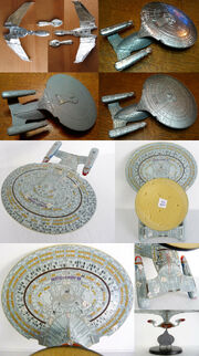 Corgi Star Trek starship prototypes