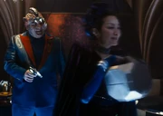 Dada Noe and Georgiou aboard the Baraam