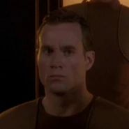 Bajoran deputy DS9: "The Way of the Warrior", "The Visitor", "Crossfire", "Sons of Mogh", "The Muse", "The Begotten", "A Simple Investigation", "Ferengi Love Songs" (uncredited)