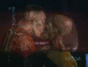 Paris and Torres kissing and scanned