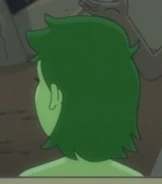 Orion on the Dove.jpg (9 KB) A green-haired green Orion female in the 2380s