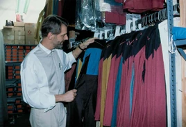 ...examining Starfleet uniforms prior to the beginning of TNG season 3 in 1989