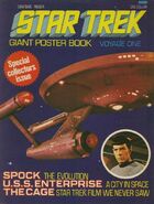 1976: Magazine series editor and author Star Trek Giant Poster Book