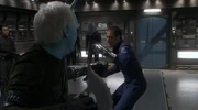 Shran und Archer kämpfen beim ushaan gegeneinander.