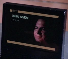 ...as Thomas Raymond