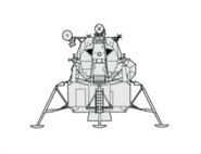 Apollo Lunar Module sketch