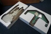 DST Klingon Bird of Prey and USS Enterprise-B packaging mock-ups