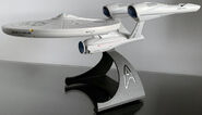 The assembled USS Enterprise disc holder