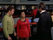 Uhura meets Abraham Lincoln