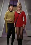Hikaru Sulu and Janice Rand, 2266